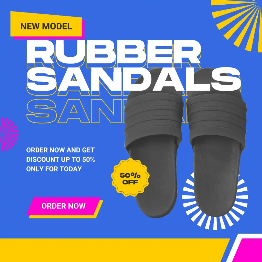 Blue and Yellow Bold Dynamic Sale and Discount Instagram Post copy